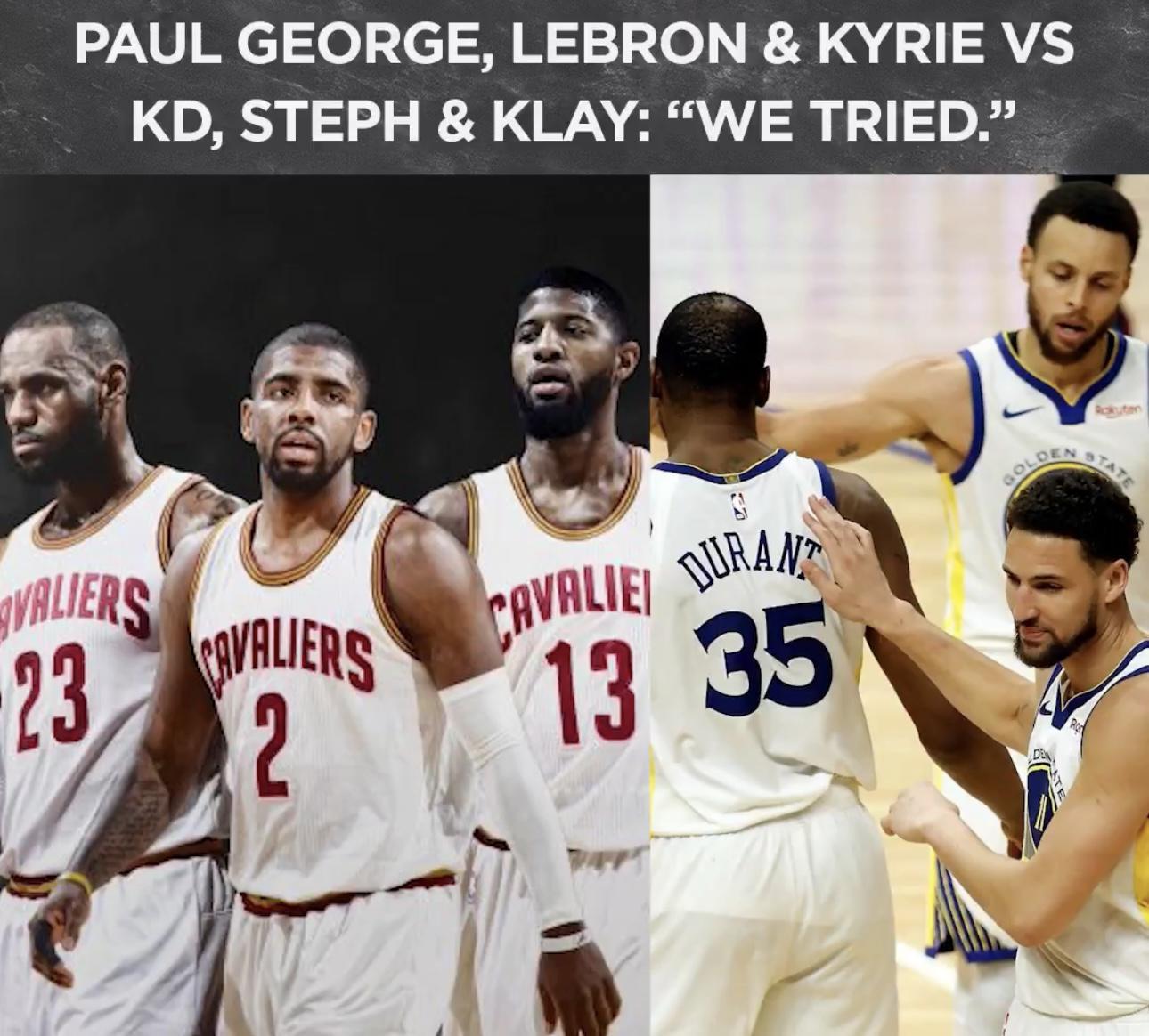 泰伦·卢：骑士曾尝试交易得到乔治，对抗勇士的库杜汤组合